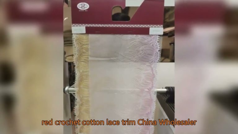 Lace production process display,bridal lace fabric for dresses manufacturer in china.